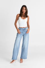 Aliyah Jean Denim Blue
