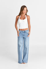 Aliyah Jean Denim Blue