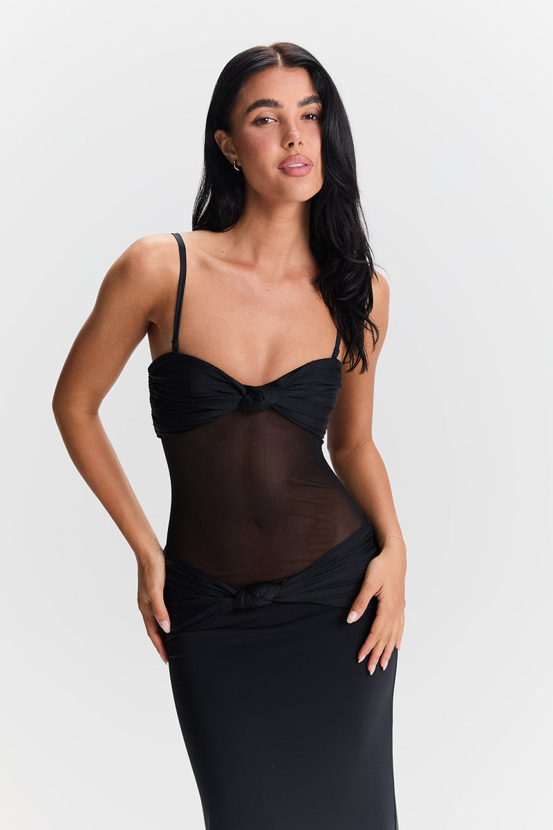Élodie Dress – Noir