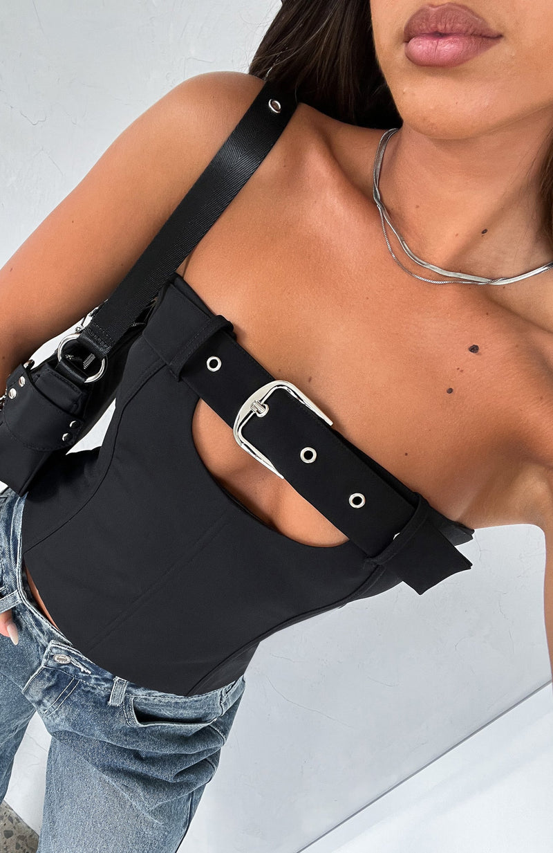 Nocturne Bustier – Noir