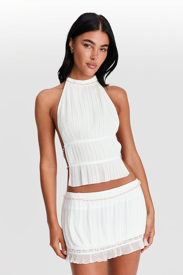 Seraphine Top Pearl