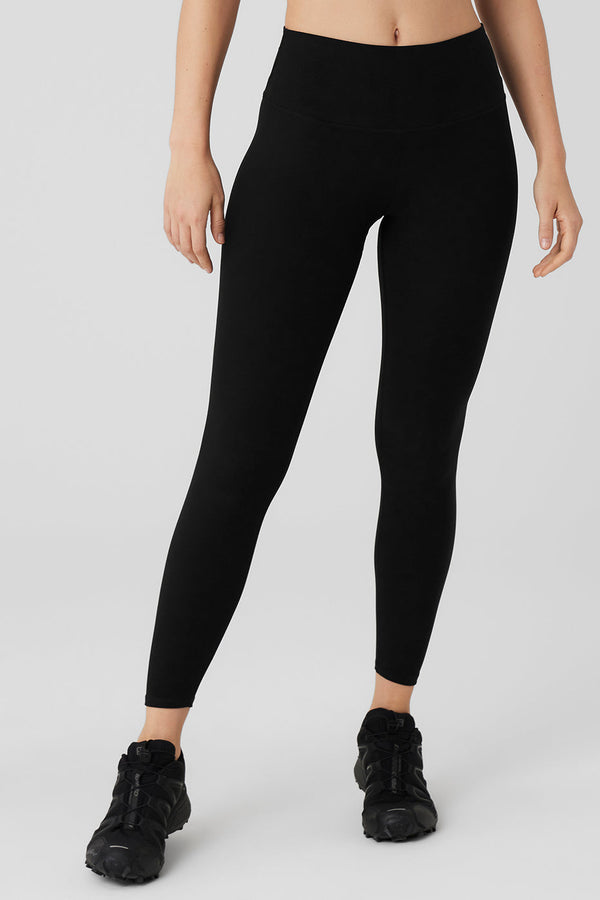 High-Waist 7/8 Highlight Legging - Black