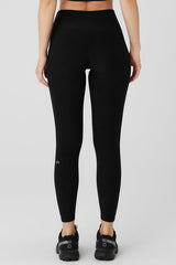 High-Waist 7/8 Highlight Legging - Black