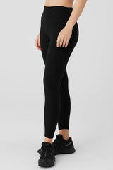 High-Waist 7/8 Highlight Legging - Black