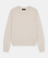 The Essential $75 Cashmere Sweater Womens  White