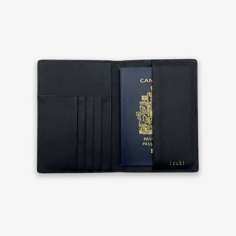 Black Koi Passport Holder