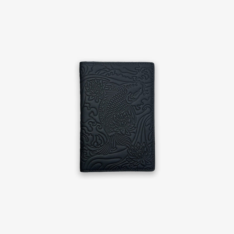 Black Koi Passport Holder