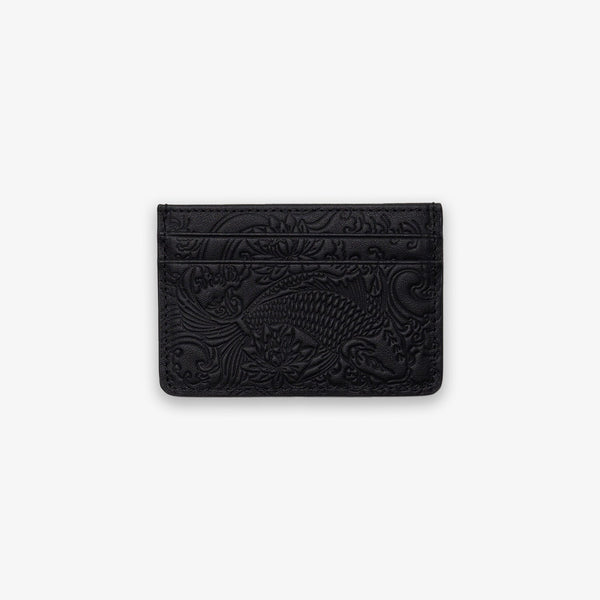 Black Koi Card Holder