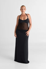 Nyra Maxi Dress – Black