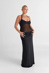 Nyra Maxi Dress – Black