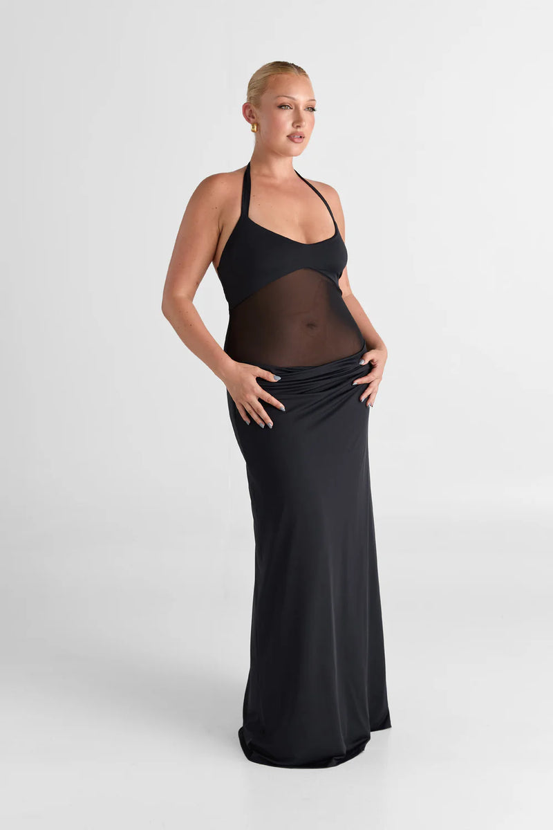 Nyra Maxi Dress – Black
