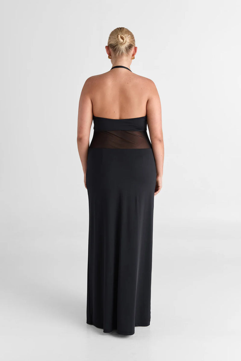 Nyra Maxi Dress – Black