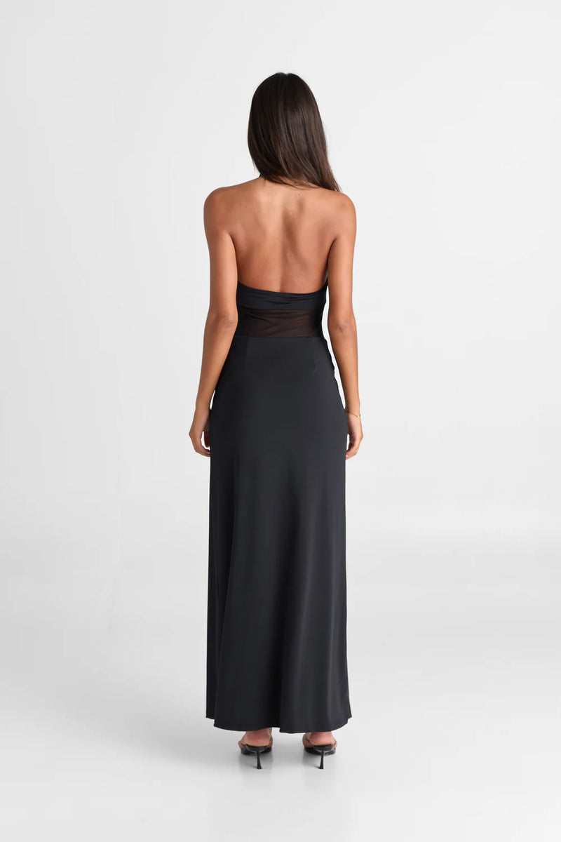 Nyra Maxi Dress – Black
