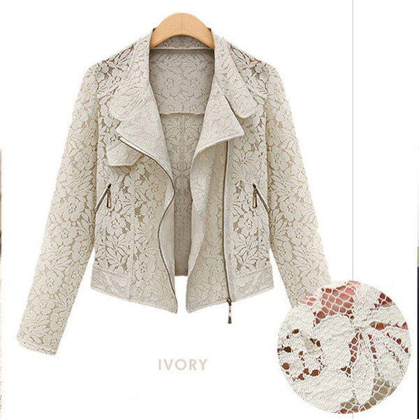 Ivory Flower Jacket