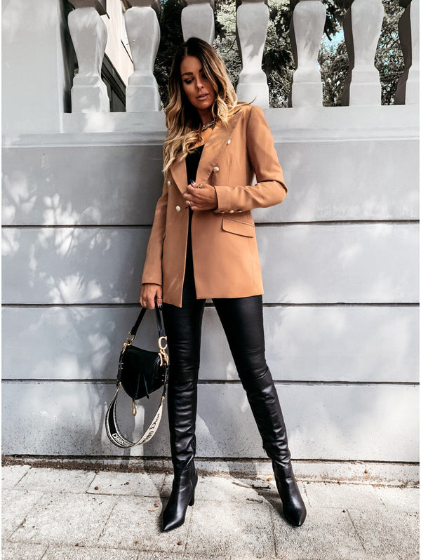 Khaki Autumn Blazer