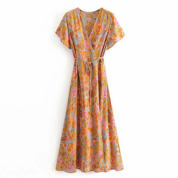 Vintage Boho Summer Dress