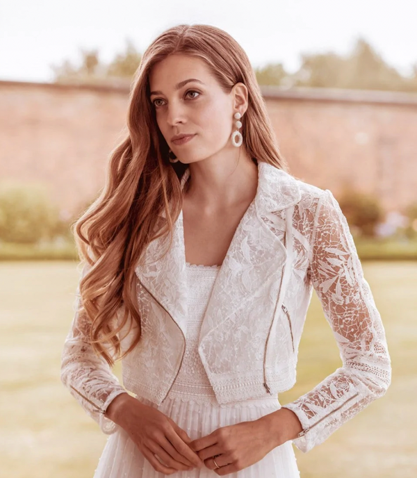 Ivory Flower Jacket